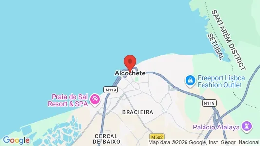 Lagerlokaler til leje i Alcochete - Foto fra Google Street View