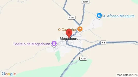 Gewerbeflächen zur Miete i Mogadouro – Foto von Google Street View