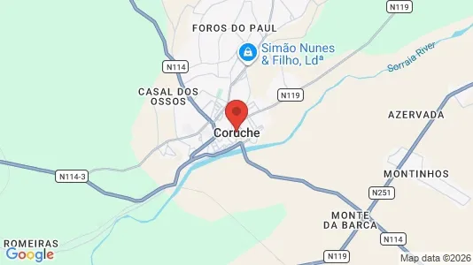 Commercial properties for rent i Coruche - Photo from Google Street View