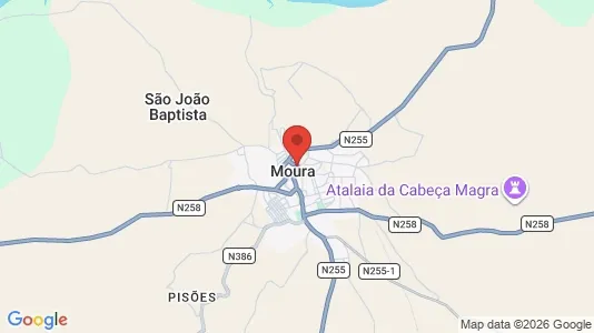 Winkels te huur i Moura - Foto uit Google Street View