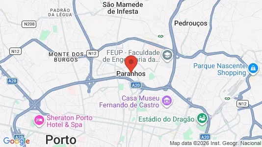 Shops for rent i Porto Paranhos - Photo from Google Street View