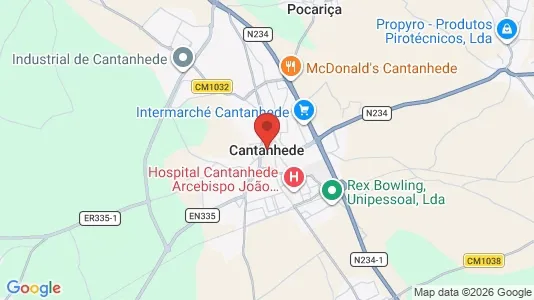 Shops for rent i Cantanhede - Photo from Google Street View