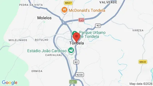 Lokaler til leie i Tondela – Bilde fra Google Street View