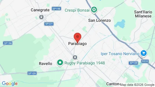 Winkels te huur i Parabiago - Foto uit Google Street View