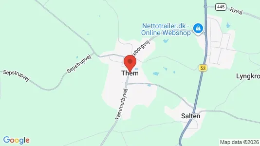 Kaupat Vuokrattavana i Them - Kuva Google Street Viewstä