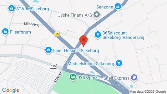 Toimistotilat Vuokrattavana i Silkeborg - Kuva Google Street Viewstä