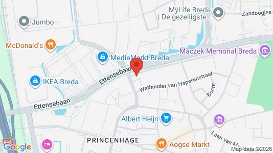 Kontorlokaler til leje i Breda - Foto fra Google Street View