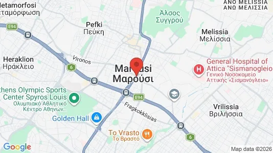 Kaupat Vuokrattavana i Marousi - Kuva Google Street Viewstä
