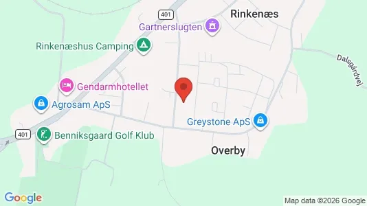 Commercial properties for sale i Gråsten - kort over placeringen
