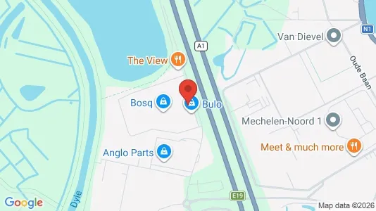 Varastot Vuokrattavana i Mechelen - Kuva Google Street Viewstä