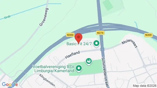 Commercial properties for rent i Brunssum - kort over placeringen