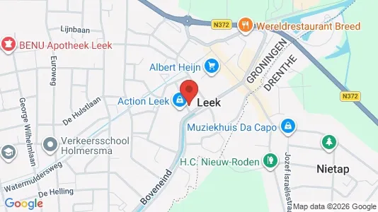 Büros zur Miete i Leek – Foto von Google Street View