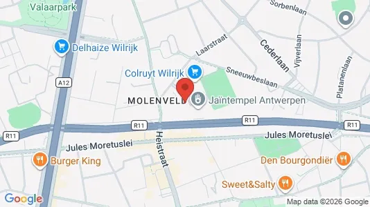Büros zur Miete i Antwerpen Wilrijk - kort over placeringen