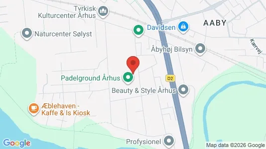 Varastot Vuokrattavana i Åbyhøj - Kuva Google Street Viewstä