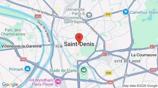 Commercial properties for rent i Saint-Denis - Photo from Google Street View