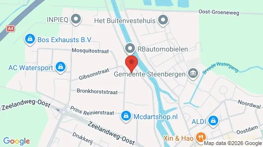 Toimistotilat Vuokrattavana i Steenbergen - Kuva Google Street Viewstä
