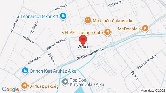 Værkstedslokaler til leje i Ajkai - Foto fra Google Street View