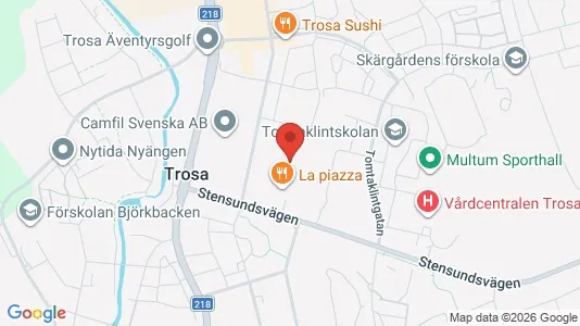 Liikekiinteistöt Vuokrattavana i Trosa - Kuva Google Street Viewstä