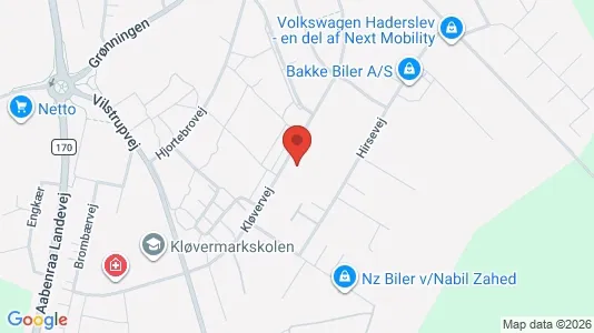 Kontorslokaler för uthyrning i Haderslev – Foto från Google Street View