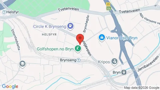 Büros zur Miete i Oslo Østensjø – Foto von Google Street View