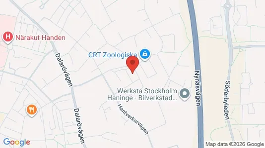 Büros zur Miete i Haninge – Foto von Google Street View