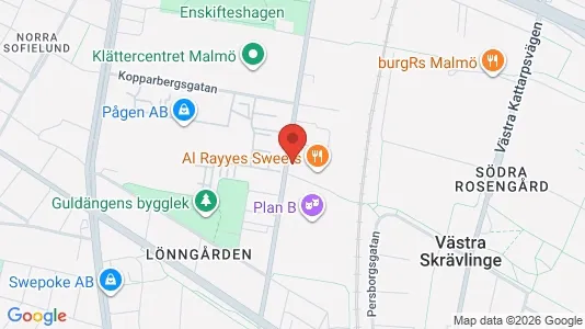 Kontorlokaler til leje i Sofielund - Foto fra Google Street View