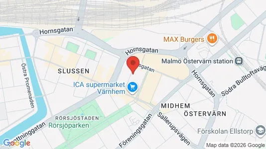 Kontorlokaler til leje i Malmø Centrum - Foto fra Google Street View