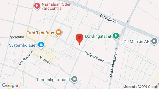Büros zur Miete i Falköping – Foto von Google Street View