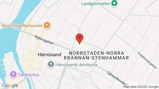 Büros zur Miete i Härnösand – Foto von Google Street View