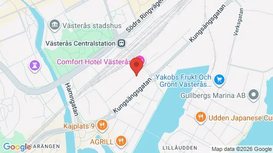 Kontorlokaler til leje i Västerås - Foto fra Google Street View