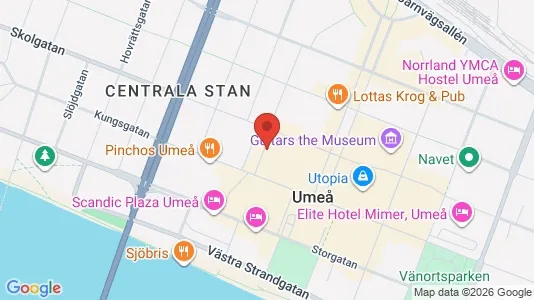 Gewerbeflächen zur Miete i Umeå – Foto von Google Street View