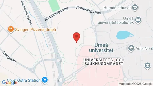 Lokaler til leje i Umeå - Foto fra Google Street View