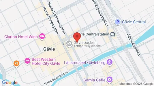 Kontorlokaler til leje i Gävle - Foto fra Google Street View