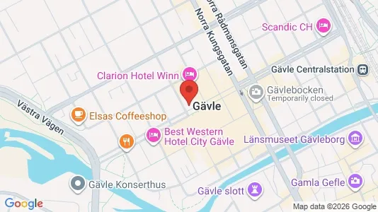 Office spaces for rent i Gävle - Photo from Google Street View