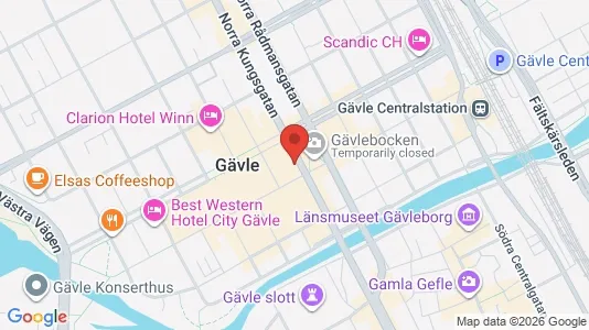 Kontorlokaler til leje i Gävle - Foto fra Google Street View