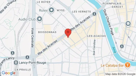 Kontorlokaler til leje i Carouge - Foto fra Google Street View