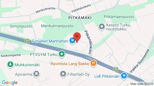 Kontorslokaler för uthyrning i Åbo – Foto från Google Street View