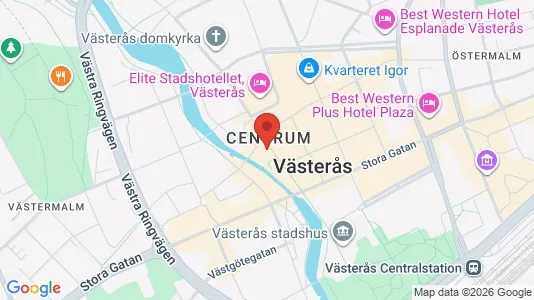 Kontorlokaler til leje i Västerås - Foto fra Google Street View