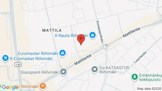 Producties te huur i Riihimäki - Foto uit Google Street View