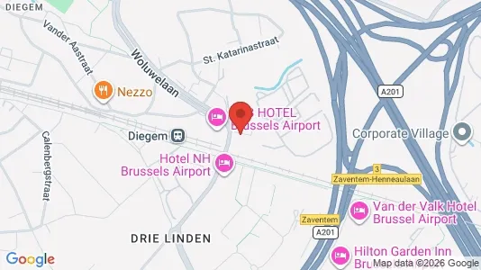 Office spaces for rent i Machelen - Photo from Google Street View