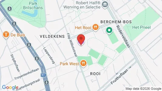 Büros zur Miete i Antwerpen Berchem – Foto von Google Street View