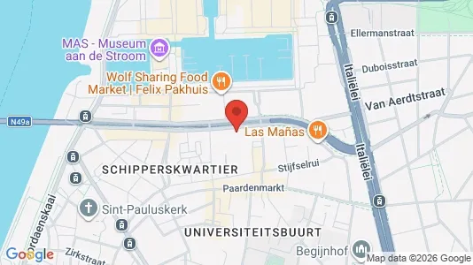 Espacios de oficina En alquiler i Stad Antwerp - Foto de Google Street View