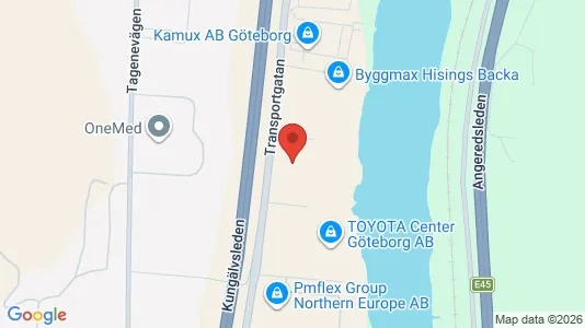 Lager til leie i Göteborg Ø – Bilde fra Google Street View