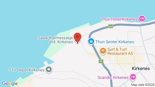 Office spaces for sale i Sør-Varanger - kort over placeringen