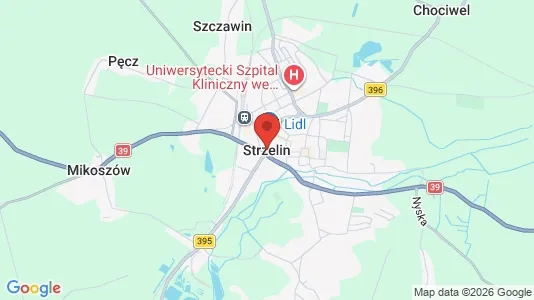 Propiedades comerciales En alquiler i Strzeliński - Foto de Google Street View