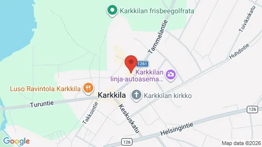 Lokaler til leje i Karkkila - Foto fra Google Street View