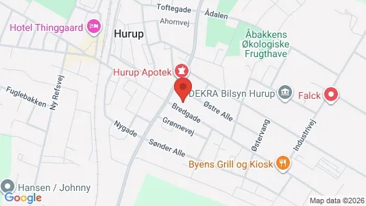 Kontorlokaler til salg i Hurup Thy - Foto fra Google Street View