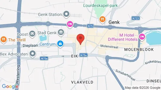 Liikekiinteistöt Vuokrattavana i Genk - Kuva Google Street Viewstä