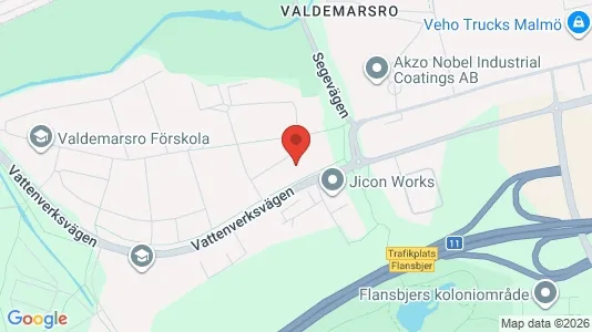 Gewerbeflächen zur Miete i Malmö City – Foto von Google Street View