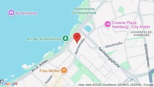 Kontorlokaler til leje i Hamborg Mitte - Foto fra Google Street View